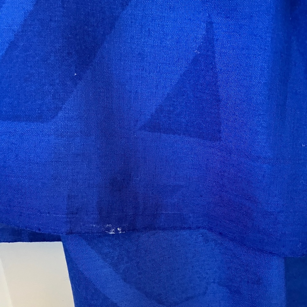 Blue Polynesian/Patterned Pareu. NWOT. - Picture 8 of 9